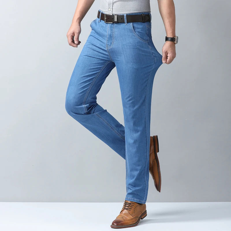 Men's Slim Fit Denim Jeans for Casual Everyday Wear