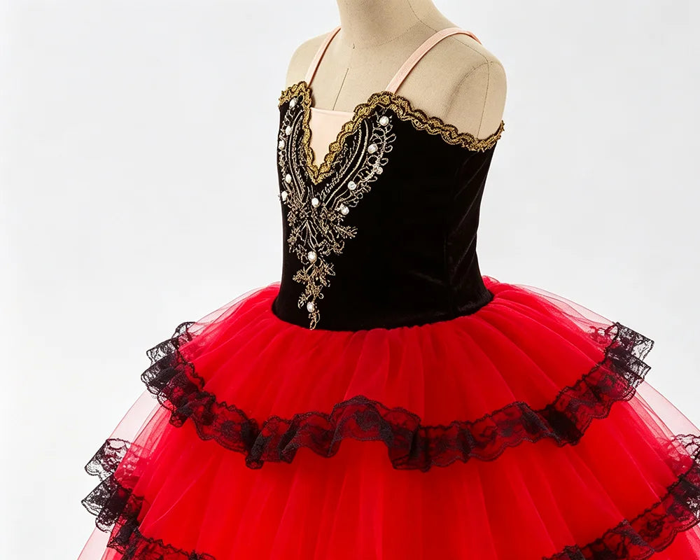 Romantic Ballet Tutu Costume with Child and Adult Labelled Size Options
