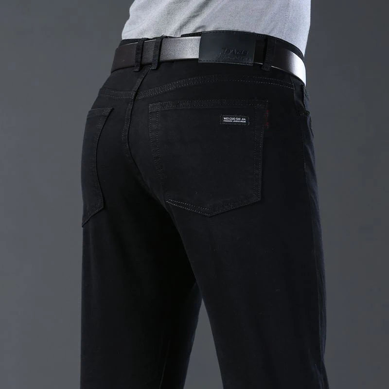 Men's Straight Leg Denim Jeans for Casual Everyday Wear