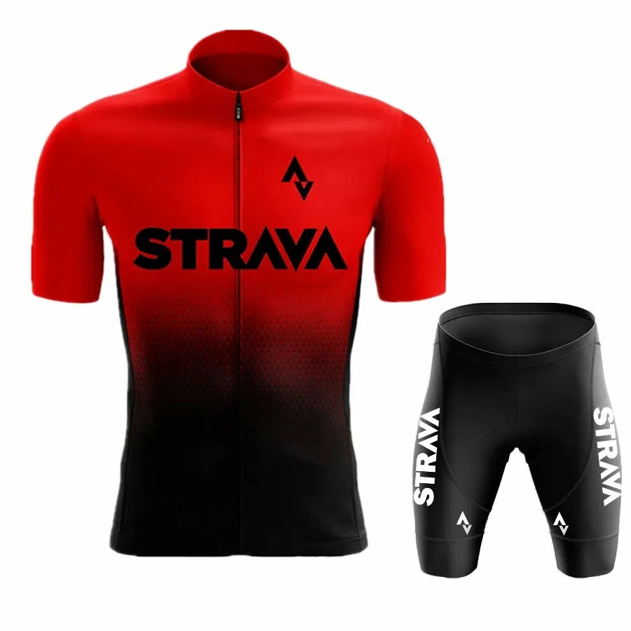 Men's Graphic Cycling Jersey and Shorts with Outfit Set Options