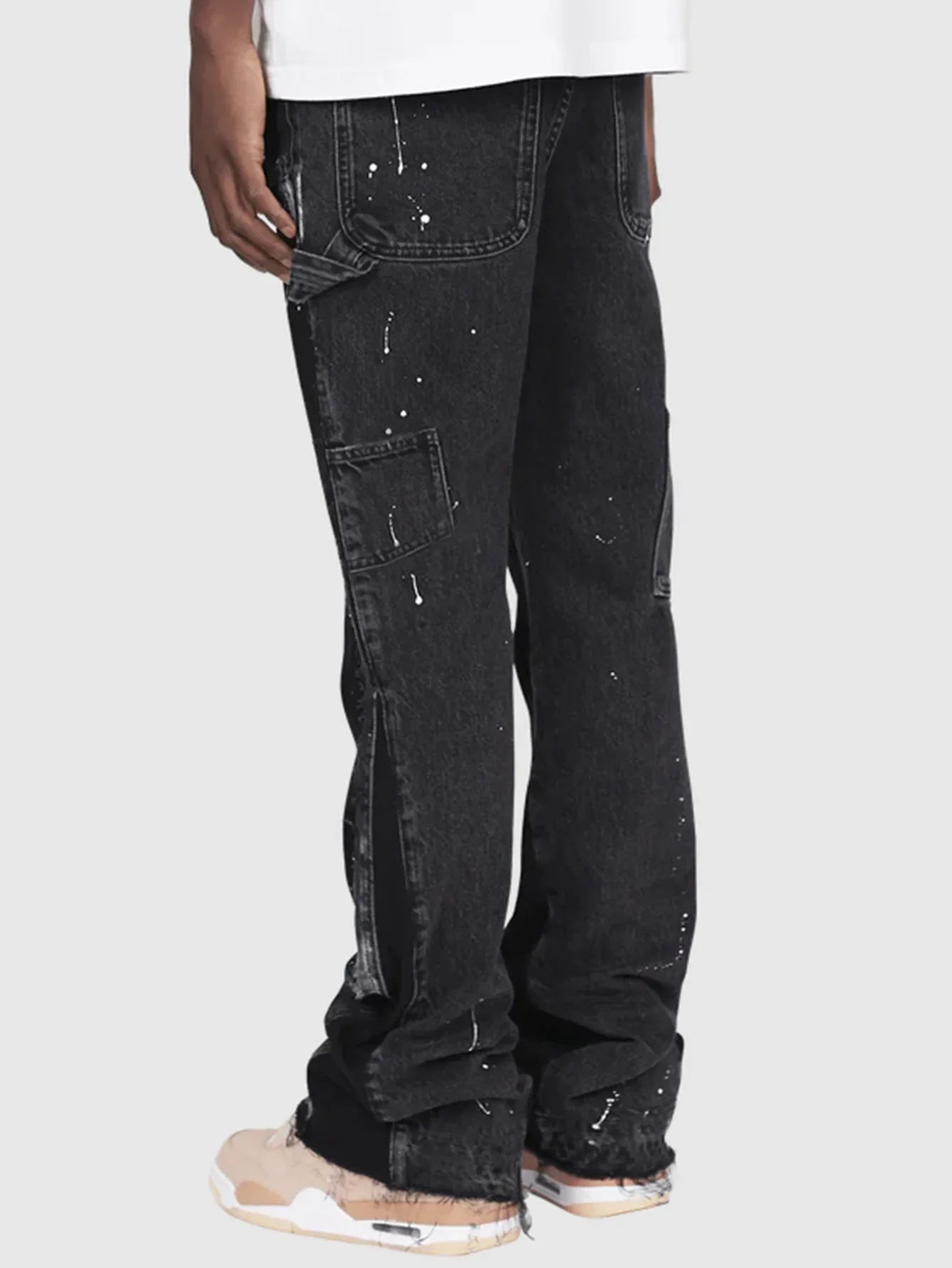 Men's Flared Denim Jeans for Casual Everyday Wear