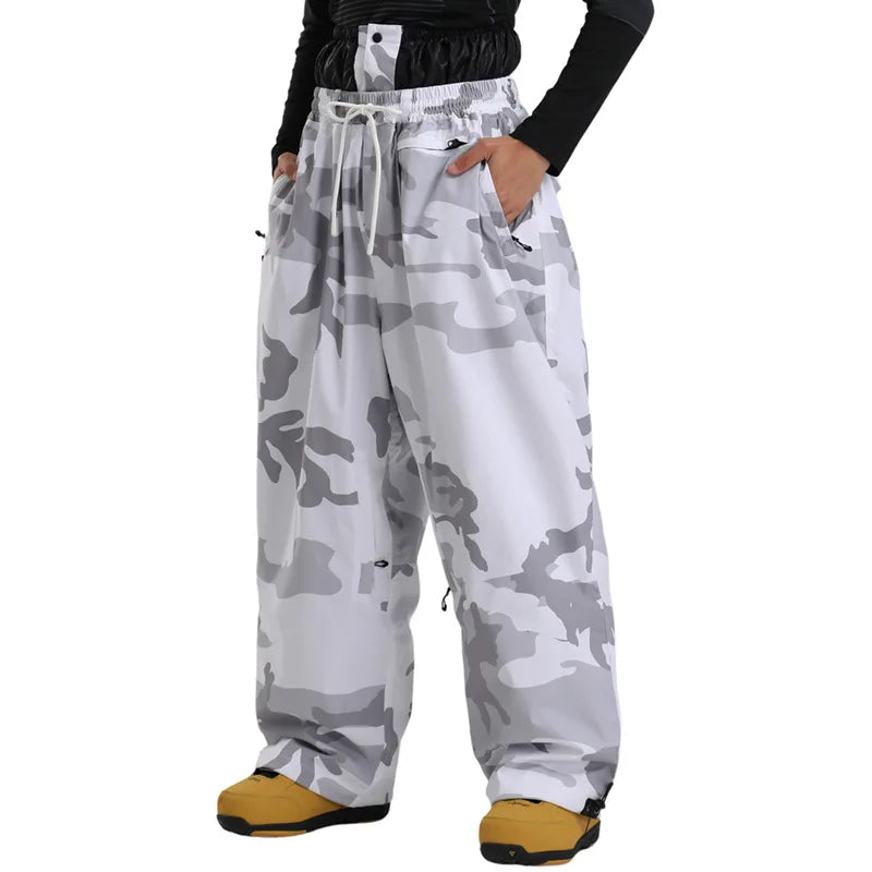 Full Length Loose Fit Ski and Snowboard Winter Pants