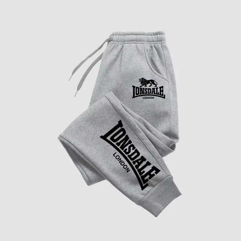 Men's Graphic Print Elastic Waist Casual Pants For Everyday Wear
