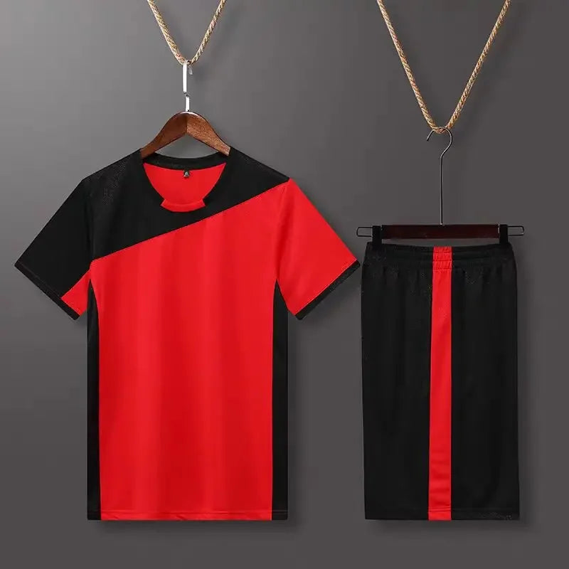 Volleyball Shirt And Shorts Two Piece Sports Clothing Set