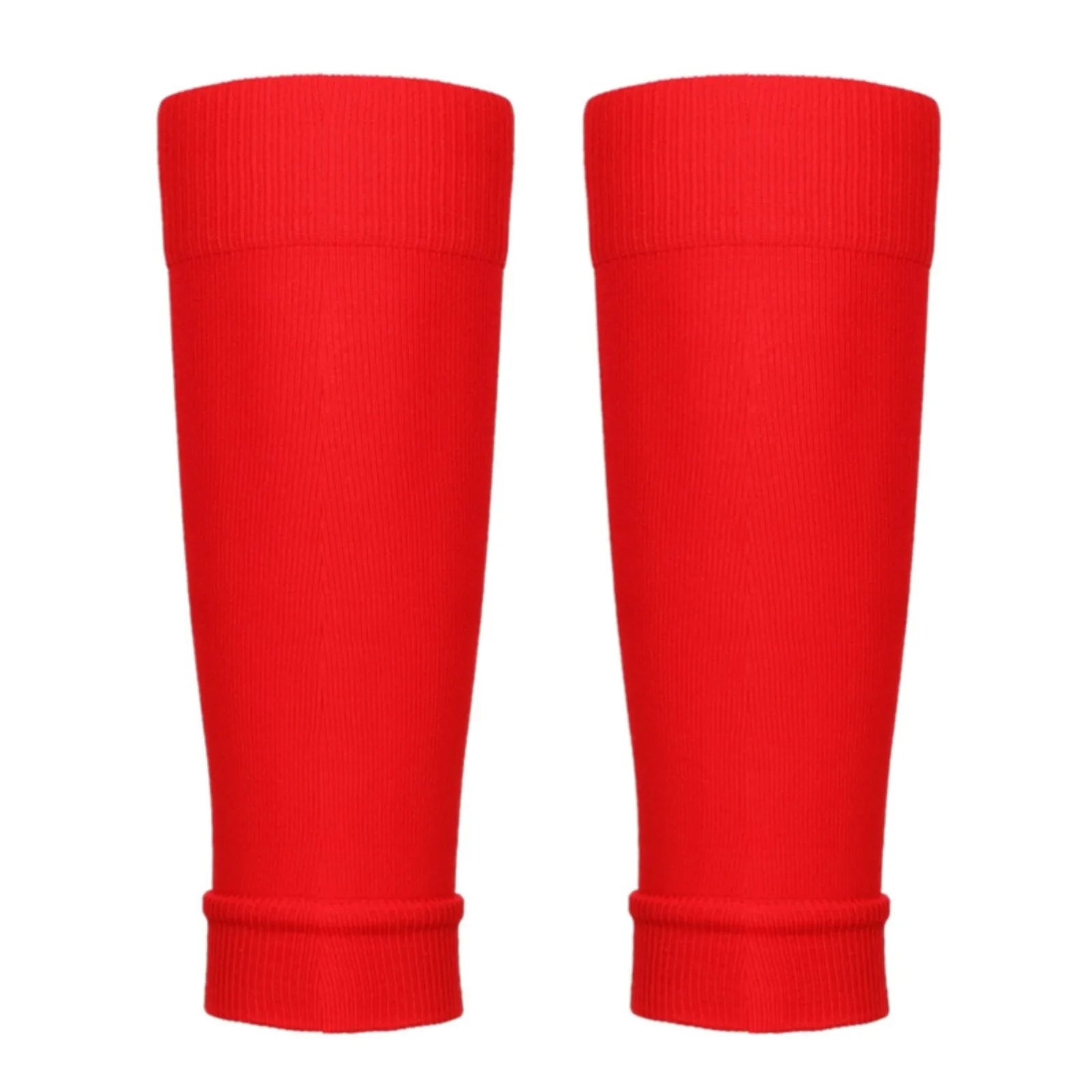 Solid Calf Sleeves with Open End Footless Shape