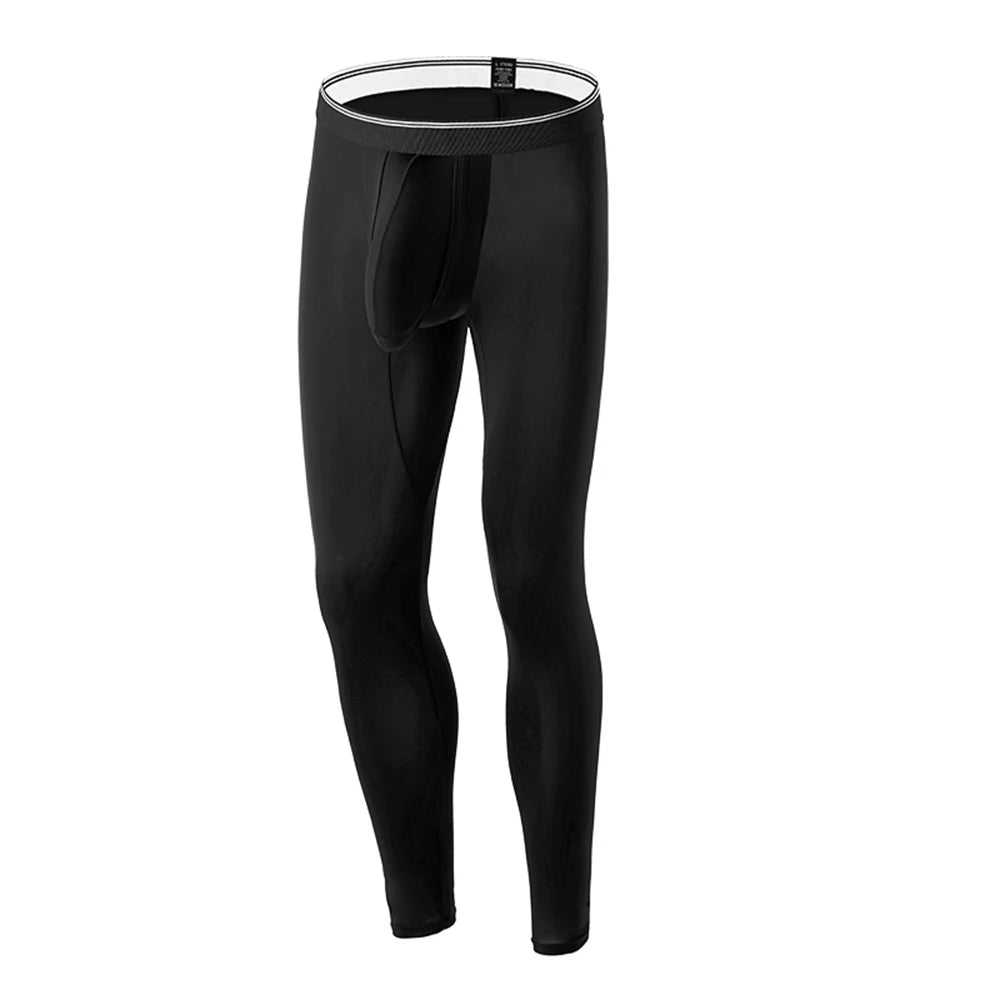 Men's Fitted Training Leggings for Gym and Running