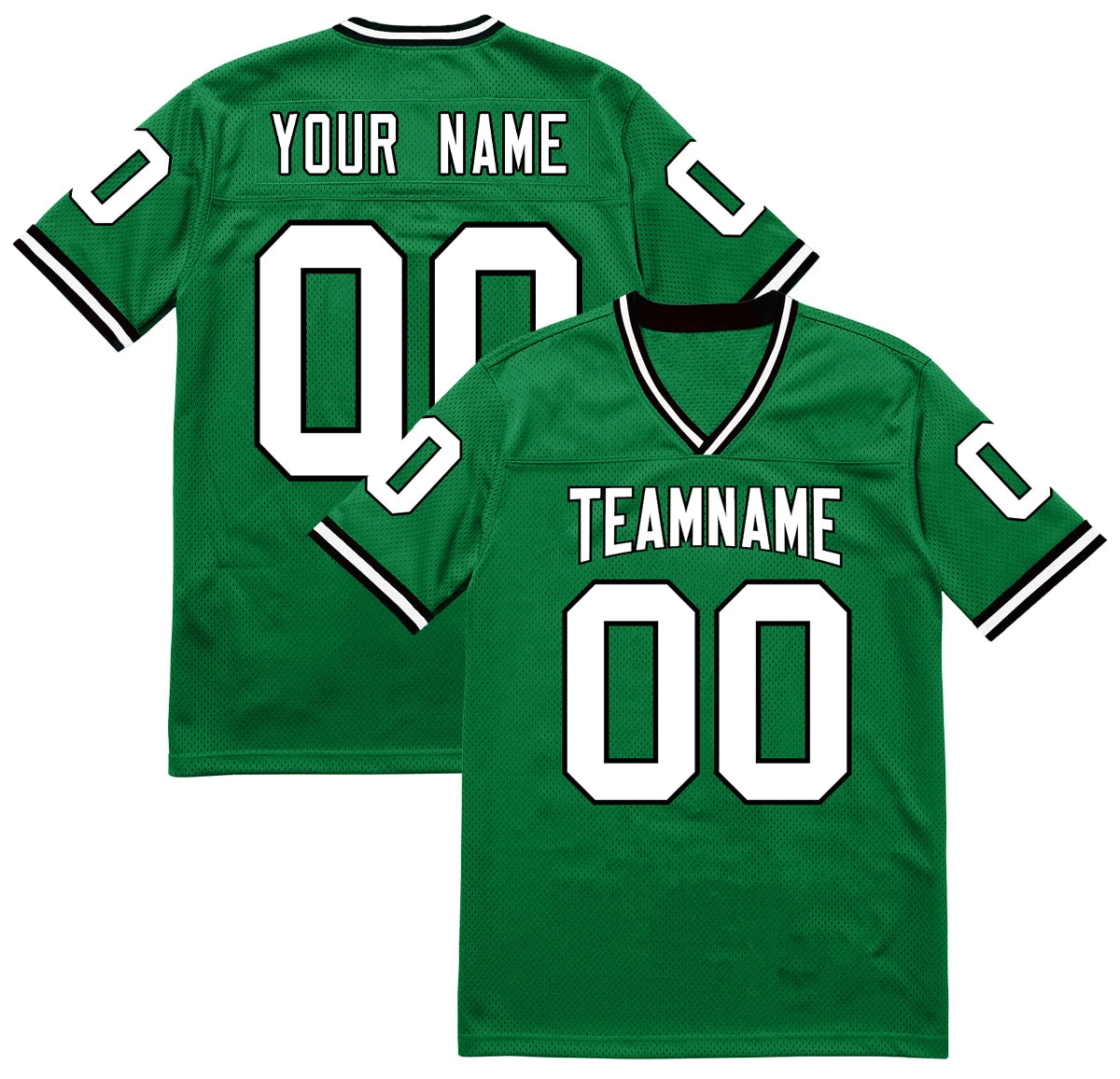 American Football Graphic Short Sleeve Crew Neck Sports T Shirt