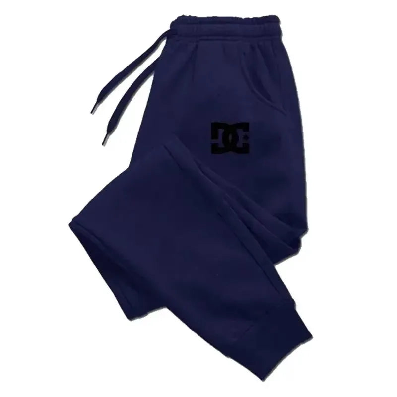 Full Length Drawstring Waist Casual Running Jogger Pants