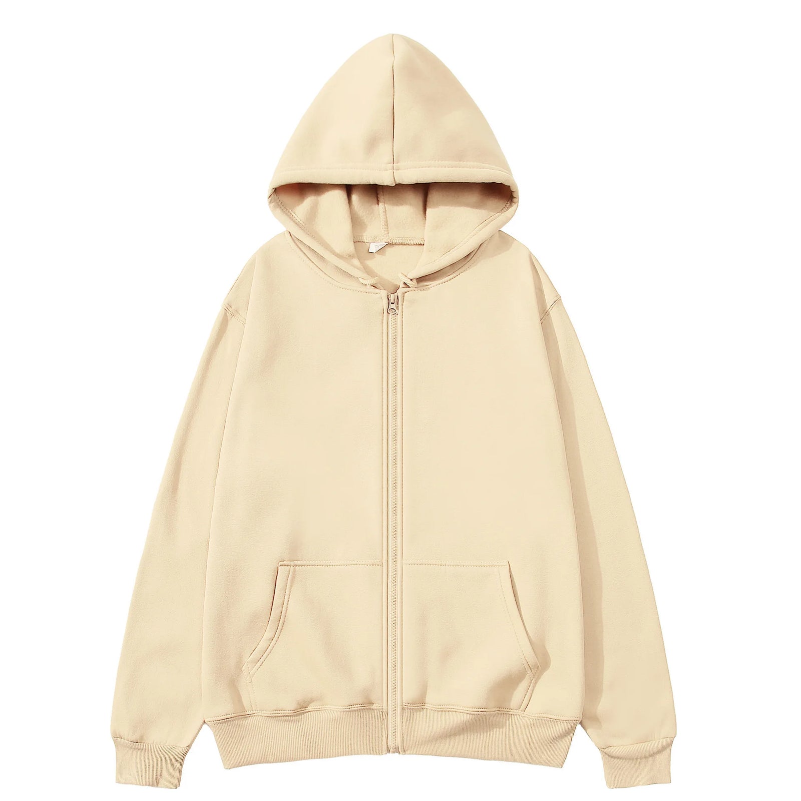 Long Sleeve Casual Hooded Sweatshirt with Relaxed Streetwear Styling
