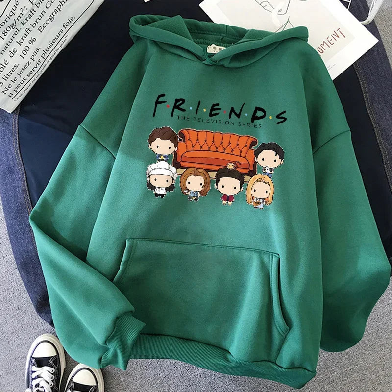 Letter Graphic Long Sleeve Pullover Casual Hoodie for Layering