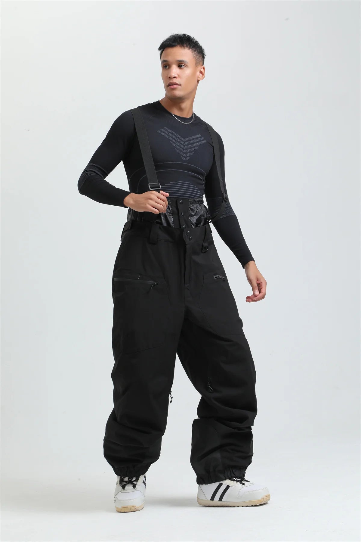 Full Length Suspender Ski and Snowboard Winter Bib Pants
