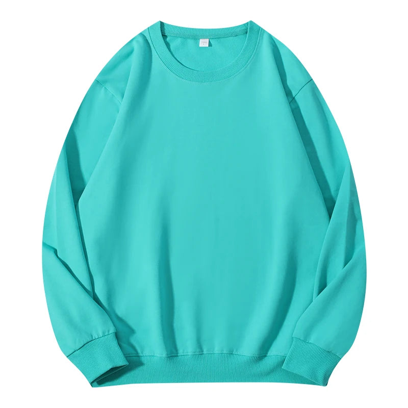 Long Sleeve Casual Pullover Sweatshirt with Original Style Options