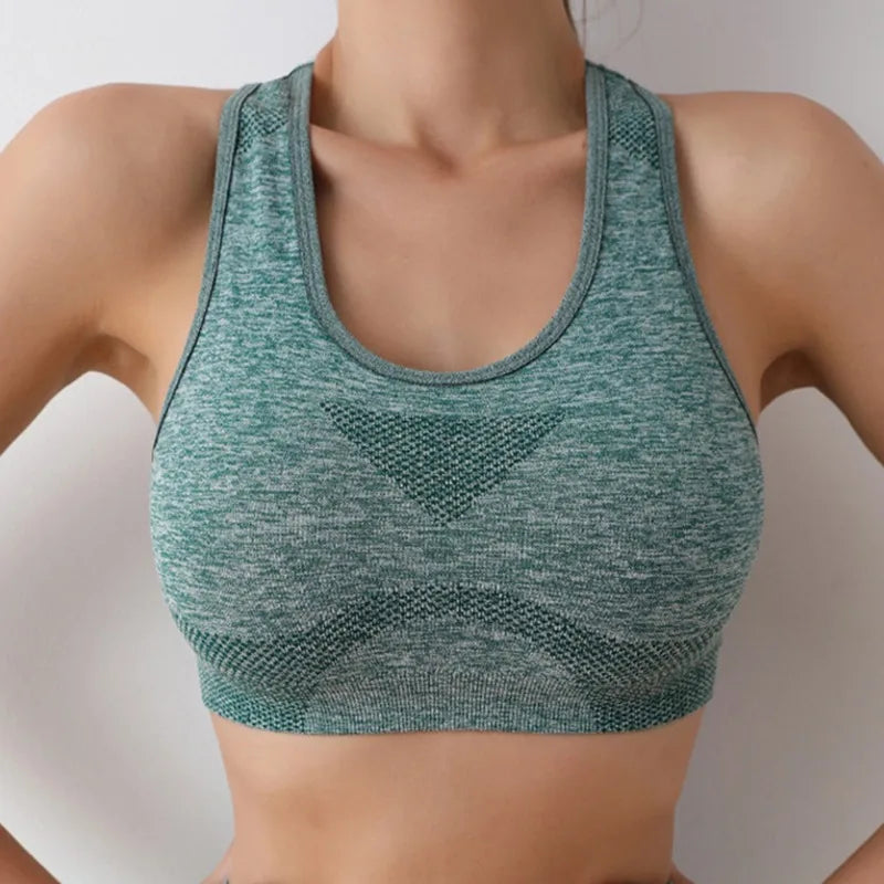 Women's Racerback Bra And Shorts Yoga Set For Workout Outfits