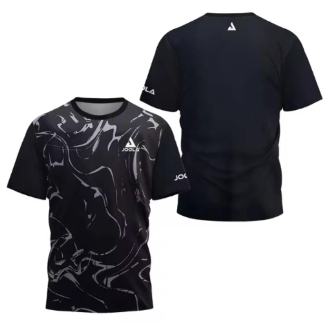 Floral Court Sports Short Sleeve T-shirt For Sports Outfits