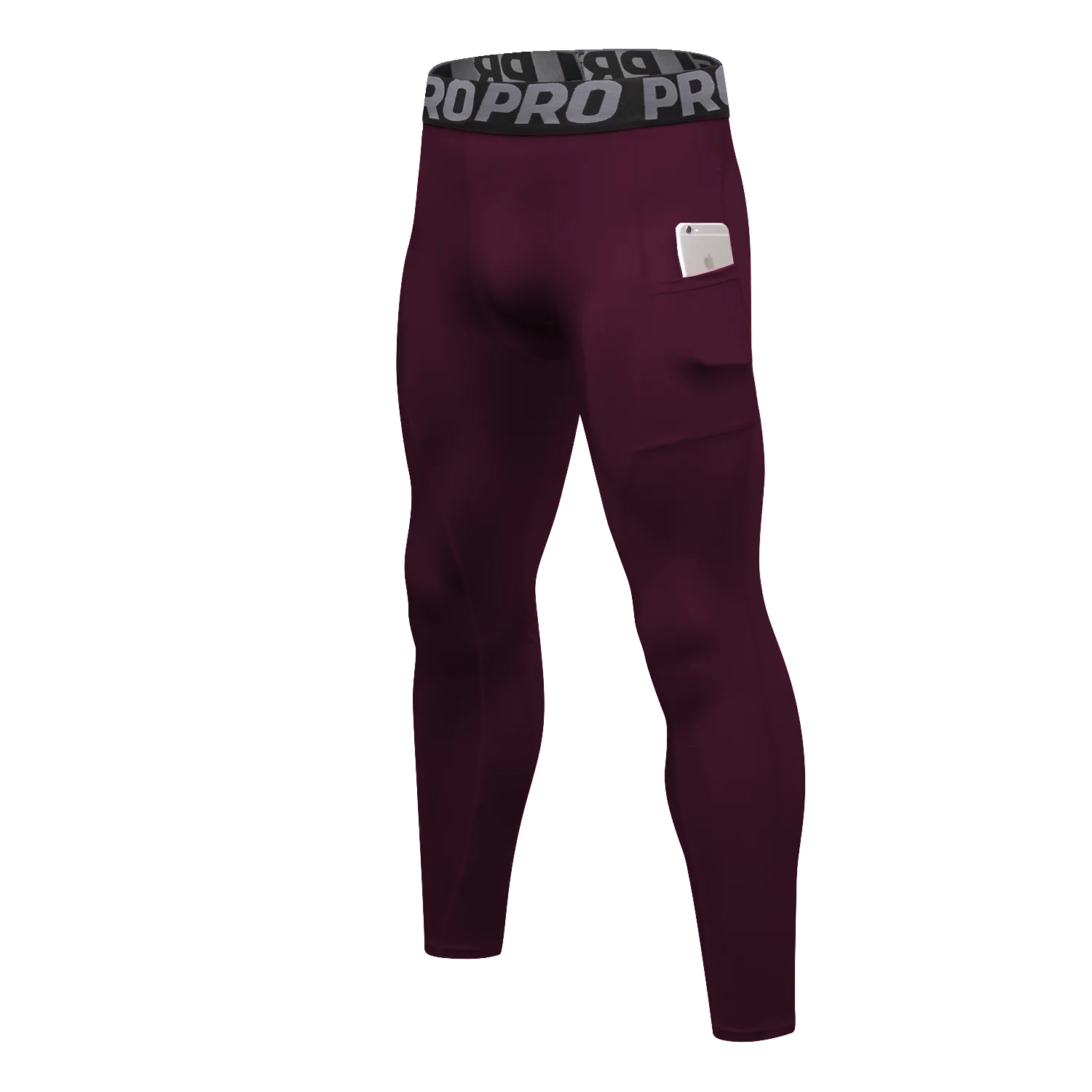 Men's Pocket Training Leggings for Gym and Running