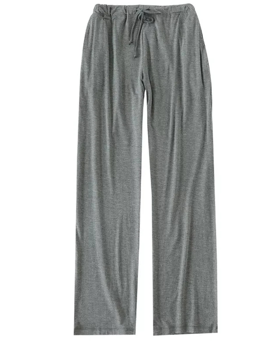 Men's Printed Long Pajama Pants with Pack Options