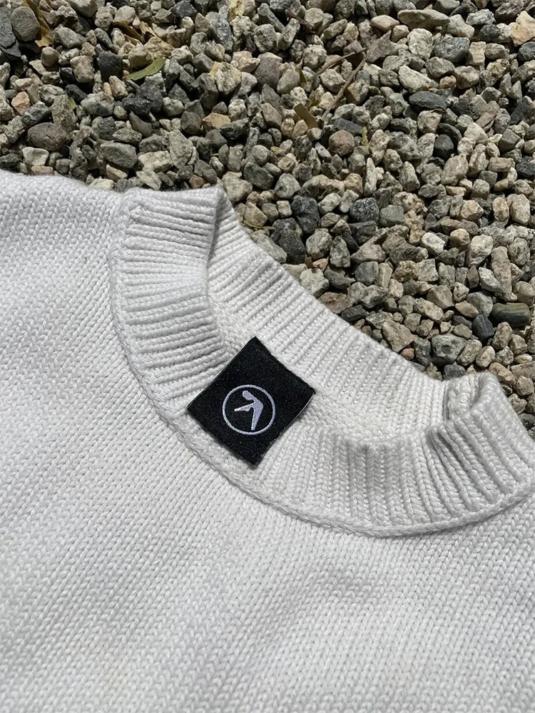 Men's Graphic Crew Neck Long Sleeve Knit Sweater