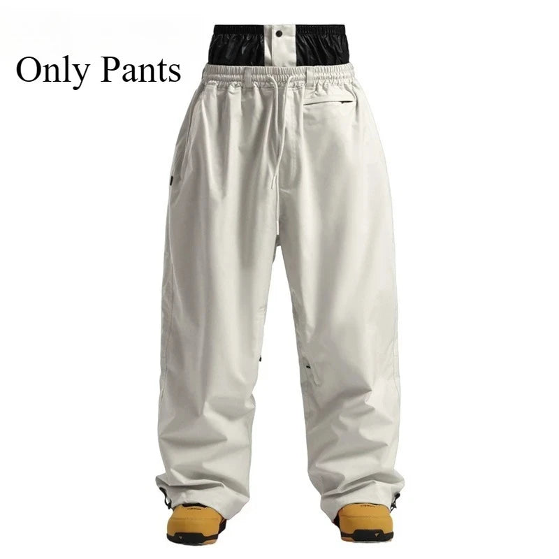 Full Length Loose Fit Ski and Snowboard Winter Pants
