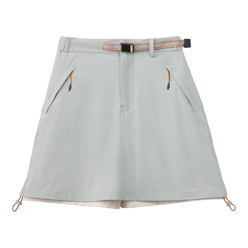 Women's Lightweight Stretch Skort with Cargo Styling