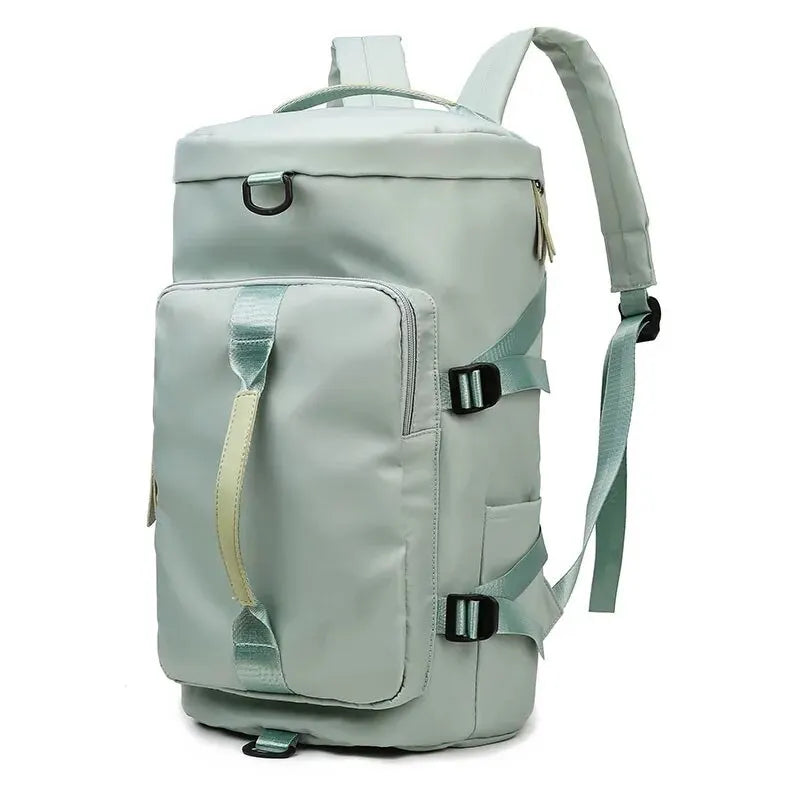 Convertible Duffel Travel Bag with Shoulder and Backpack Straps
