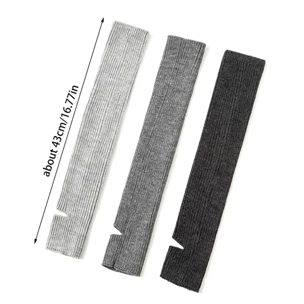 Ribbed Dance Leg Warmers with Open Heel Stirrup Shape