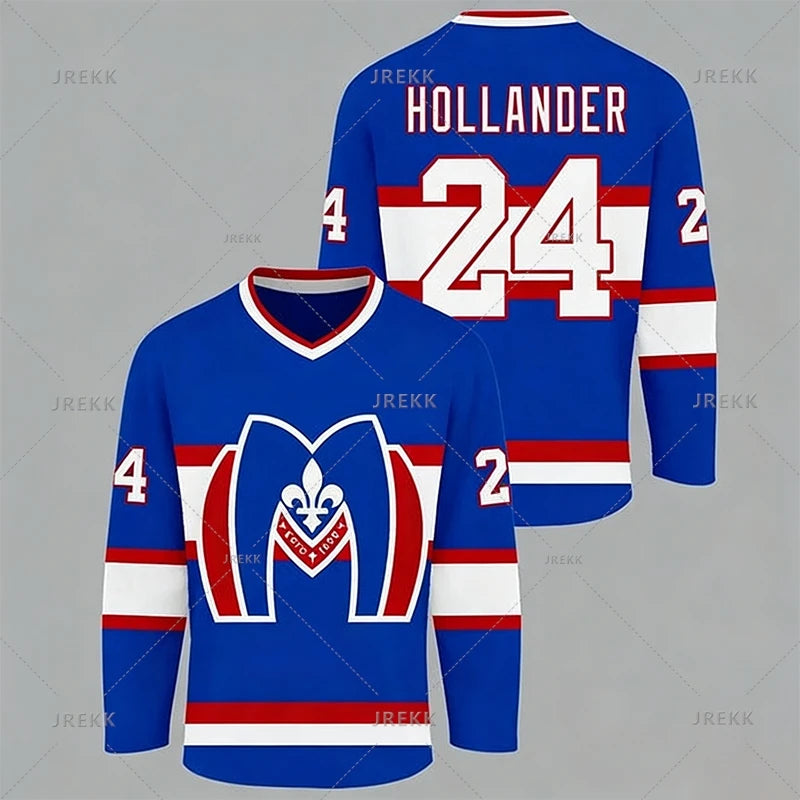 Rivalry Player Number Graphic Long Sleeve Jersey For Sports Outfits