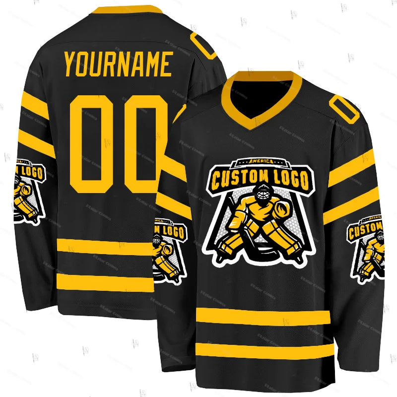 Gradient Number Design Long Sleeve Jersey For Sports Outfits