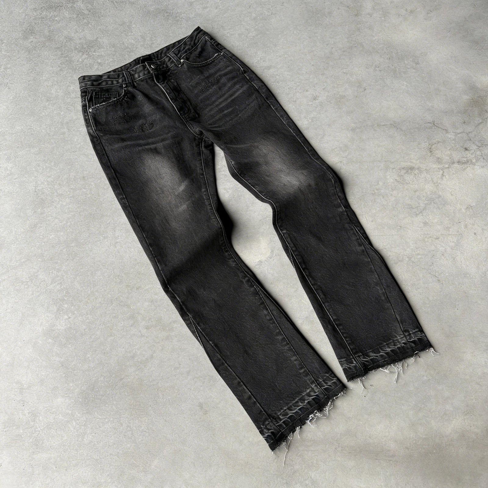 Men's Flared Denim Jeans for Casual Everyday Wear