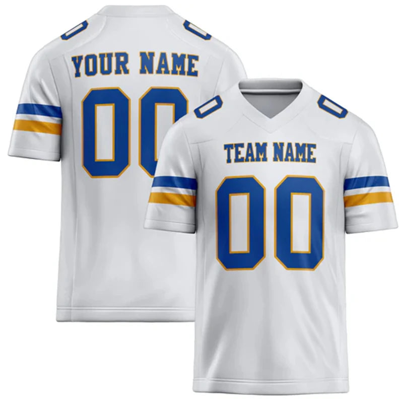 Rugby Graphic Short Sleeve Sports Jersey with Number Print
