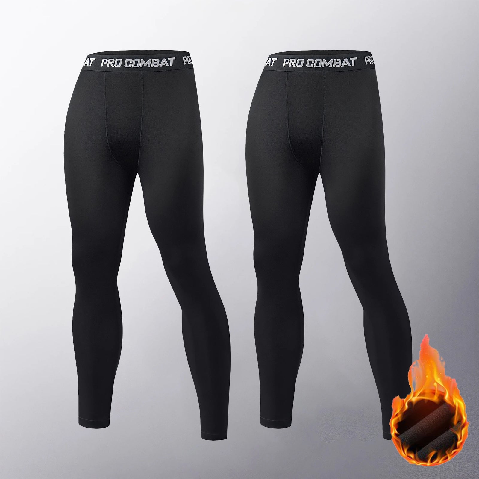 Men's Fitted Training Leggings for Gym and Running