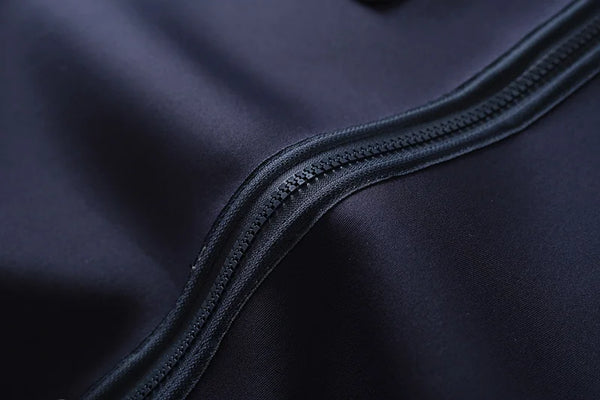 Mid Length Waistcoat Sleeveless Jackets Two Sided Wearing Contrasting Color Hooded Air Cotton Drape Vest For Women