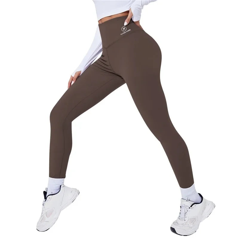 Women's Panelled Full Length Leggings For Workout Outfits