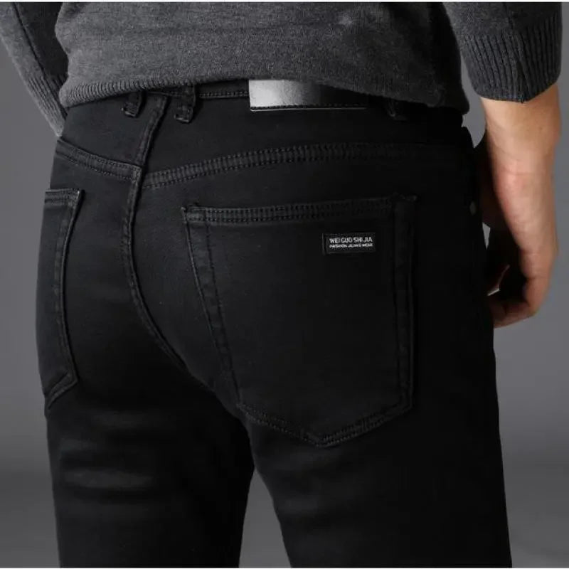 Men's Straight Leg Denim Jeans for Casual Everyday Wear