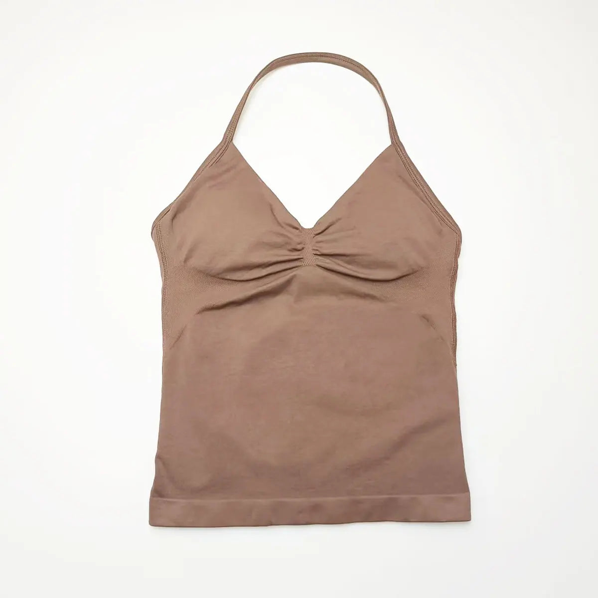 Women's Halter Strap Longline Sports Tank Top For Workout Outfits