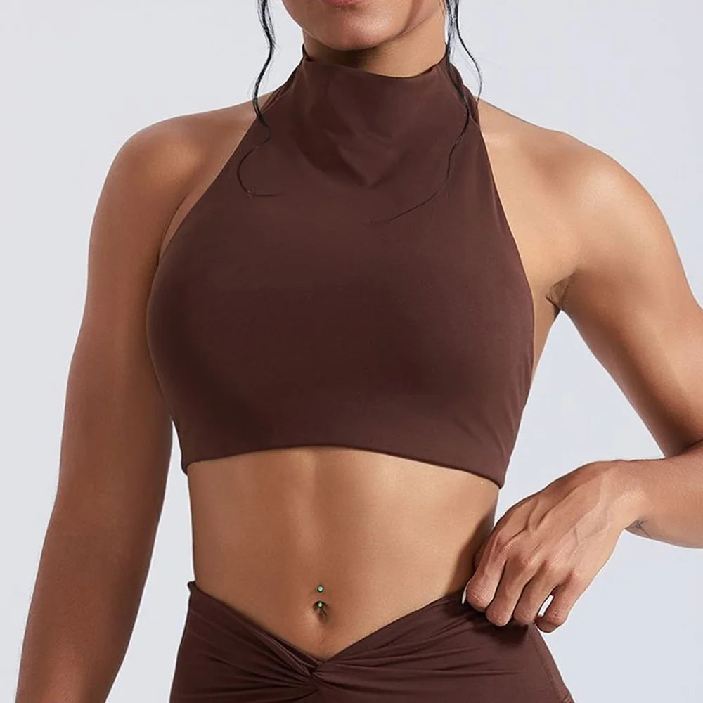 Women's High-Neck Sports Bra