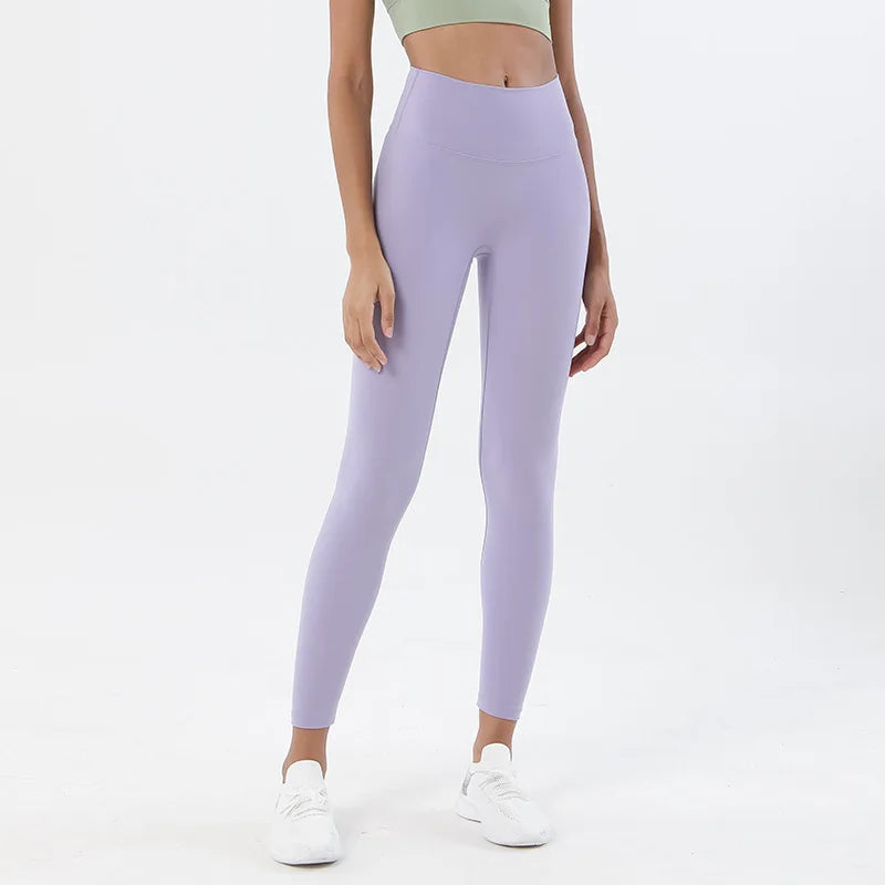 Women's Side Pocket Full Length Leggings For Workout Outfits