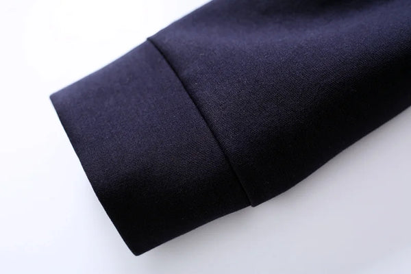 Autumn Simple Three Dimensional Cutting Zipper Cardigan Full Sleeve Sweater Women Sweatshirts