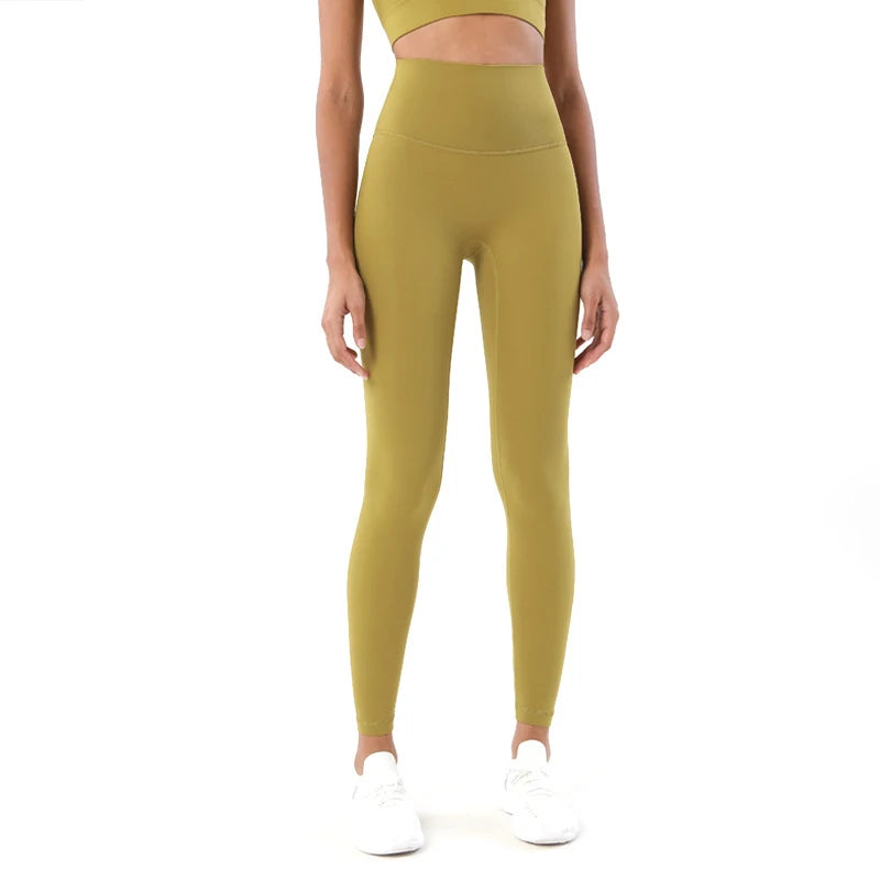 Women's Side Pocket Full Length Leggings For Workout Outfits