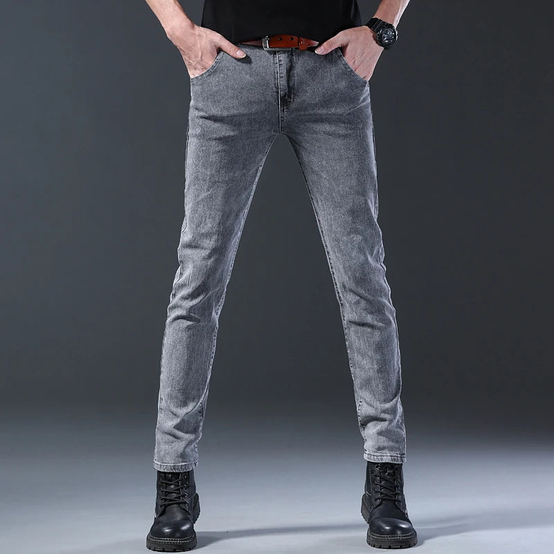 Men's Slim Fit Denim Jeans for Casual Everyday Wear