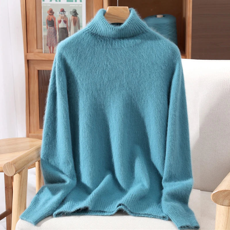 Women's Long Sleeve Knit Pullover Sweater Casual Knit Layer