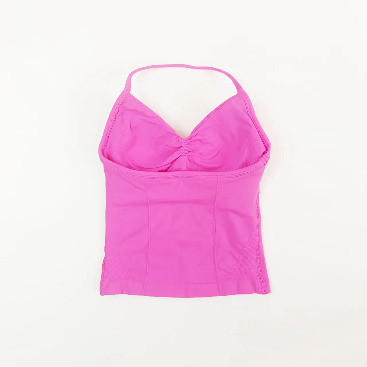 Women's Halter Strap Longline Sports Tank Top For Workout Outfits
