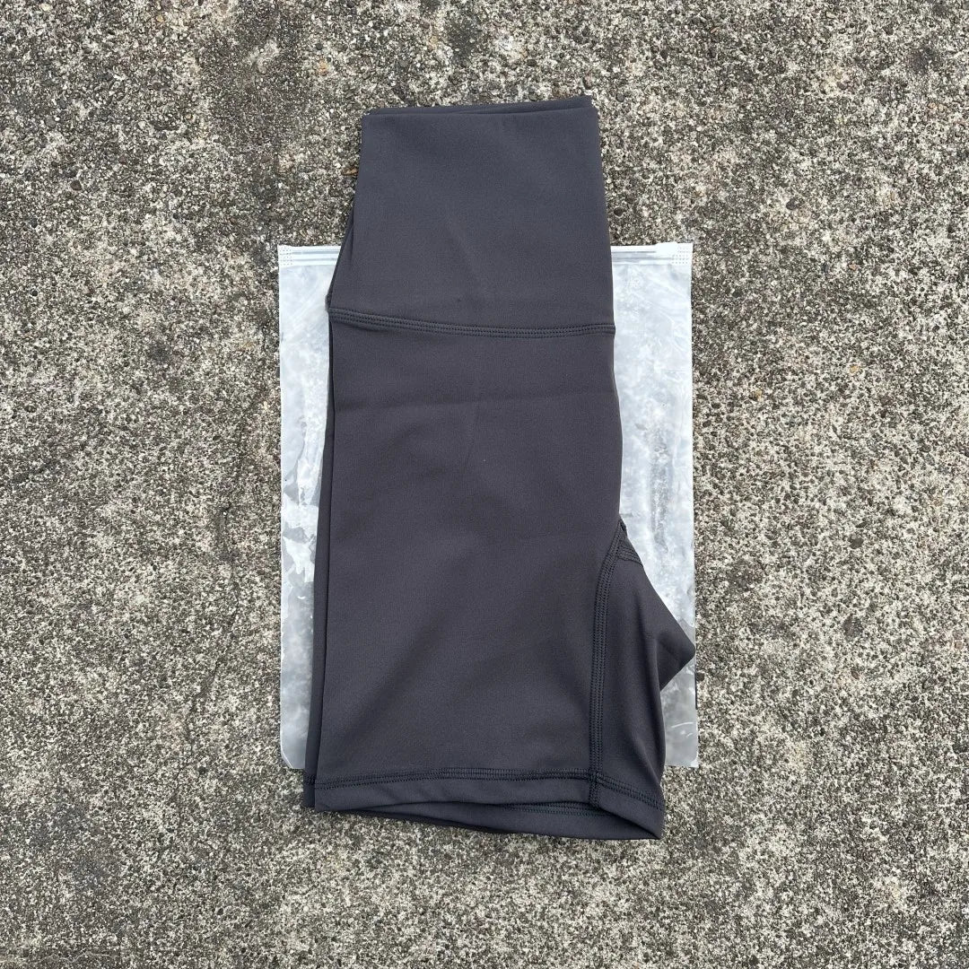 Women's High Waist Nylon Blend Biker Shorts for Yoga and Training
