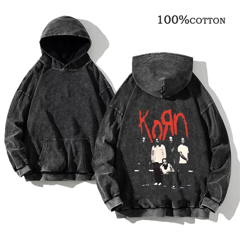 Graphic Long Sleeve Casual Hooded Sweatshirt with Original Style Options