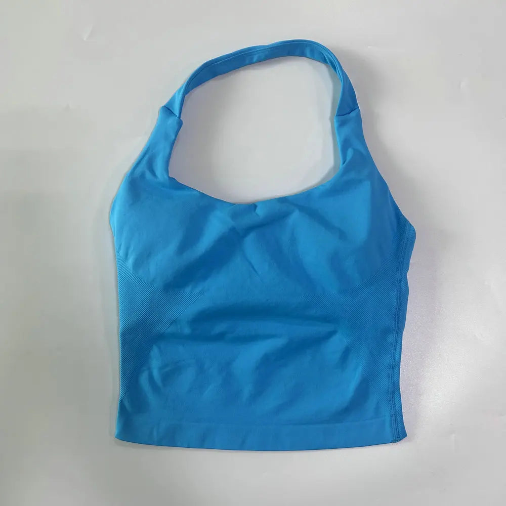 Women's Halter Neck Longline Tank Top