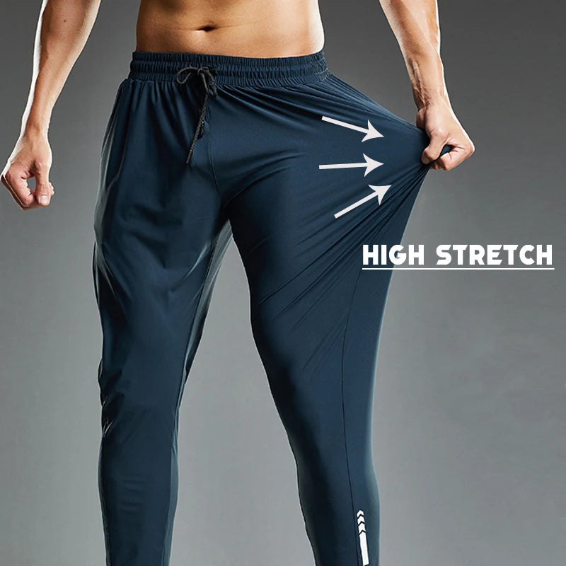 Men's Elastic Waist Casual Pants For Everyday Wear
