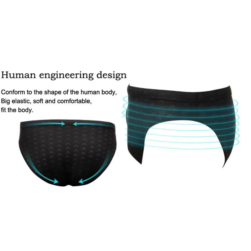 Men's Swimsuit Briefs for Pool Swimming and Summer Beach Wear