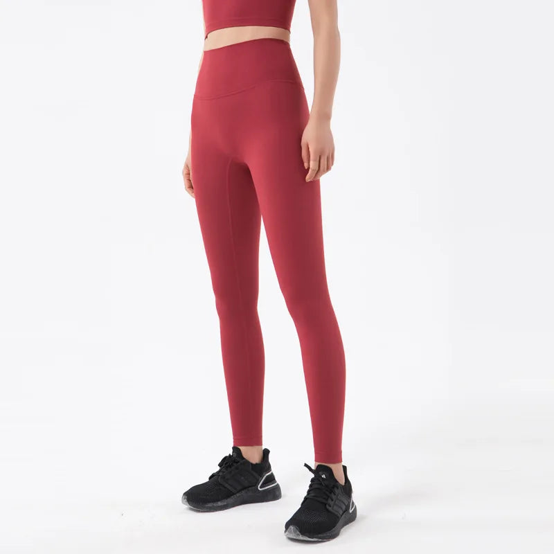 Women's Side Pocket Full Length Leggings For Workout Outfits