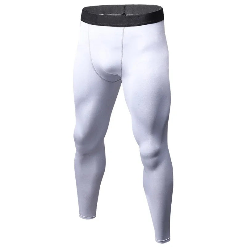 Men's Fitted Training Leggings for Gym and Running