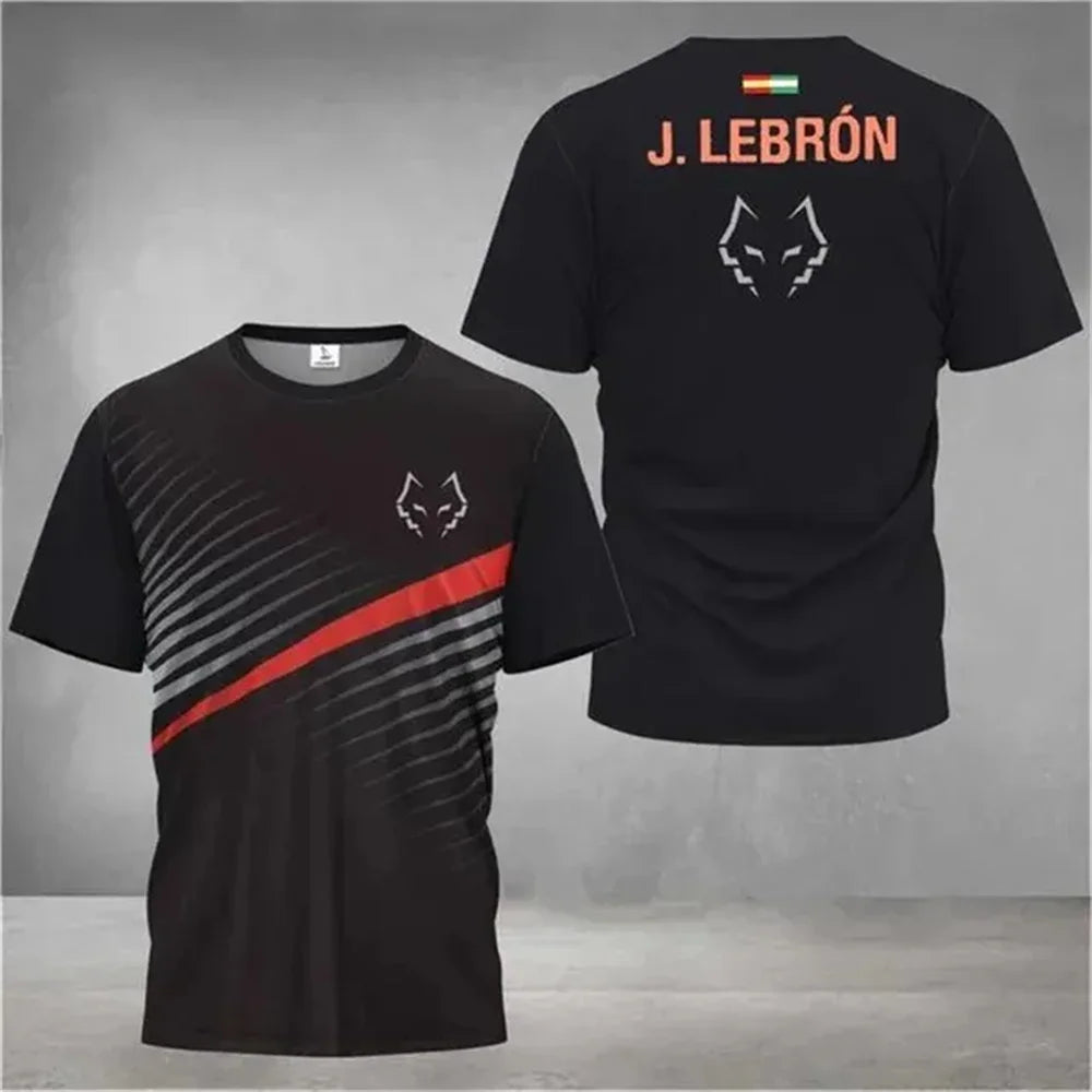 Gradient Court Sports Short Sleeve Jersey For Sports Outfits