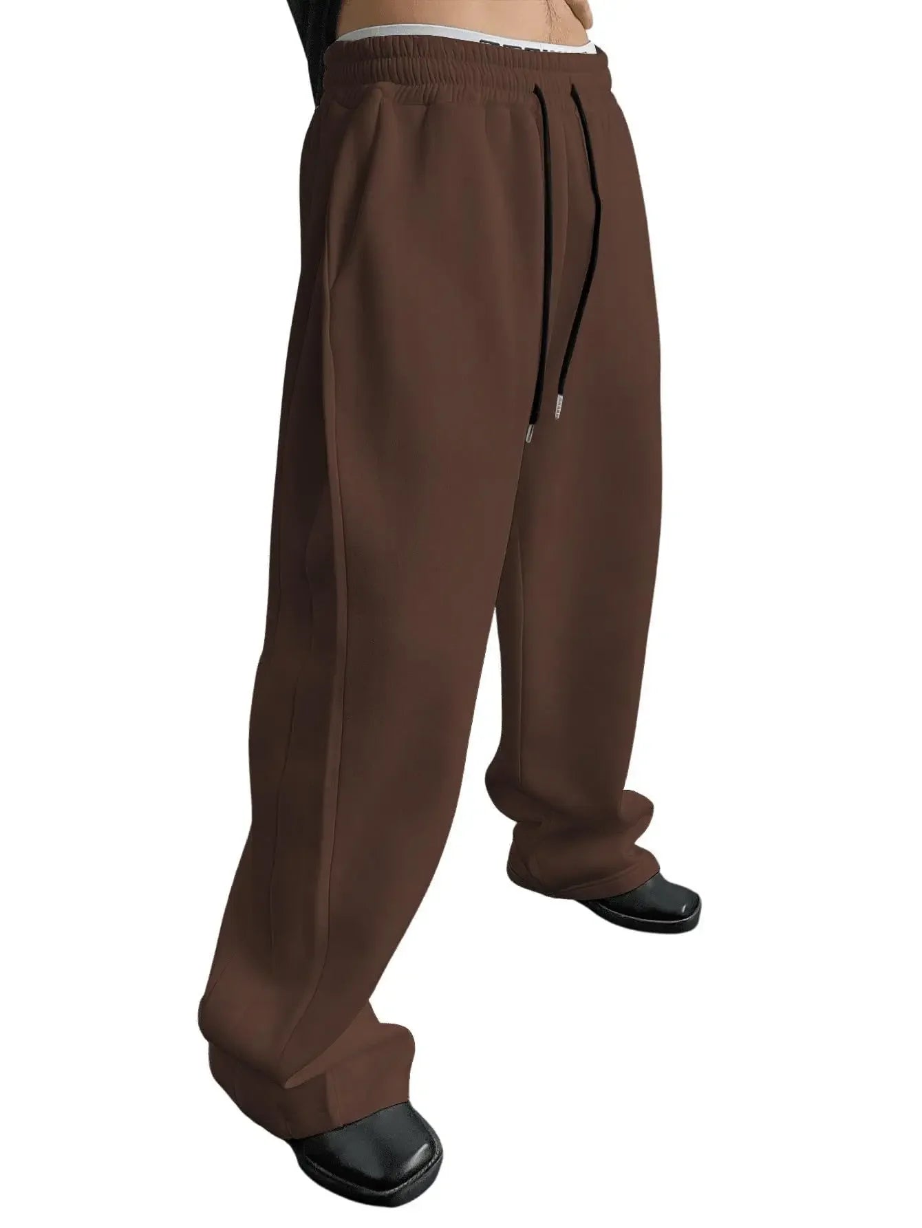 Full Length Loose Fit Casual Drawstring Running Jogger Pants